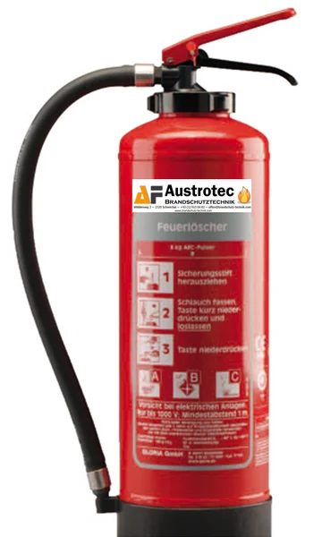 12kg ABC-Pulver Dauerdruck Feuerlöscher 55 A, 233B, C = 15 LE Pulverlöscher 12kg ABC-Pulver Dauerdruck Feuerlöscher 55 A, 233B, C = 15 LE Pulverlöscher